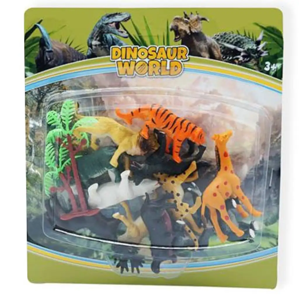 Dino World: Set figúrok Divoké zvieratá