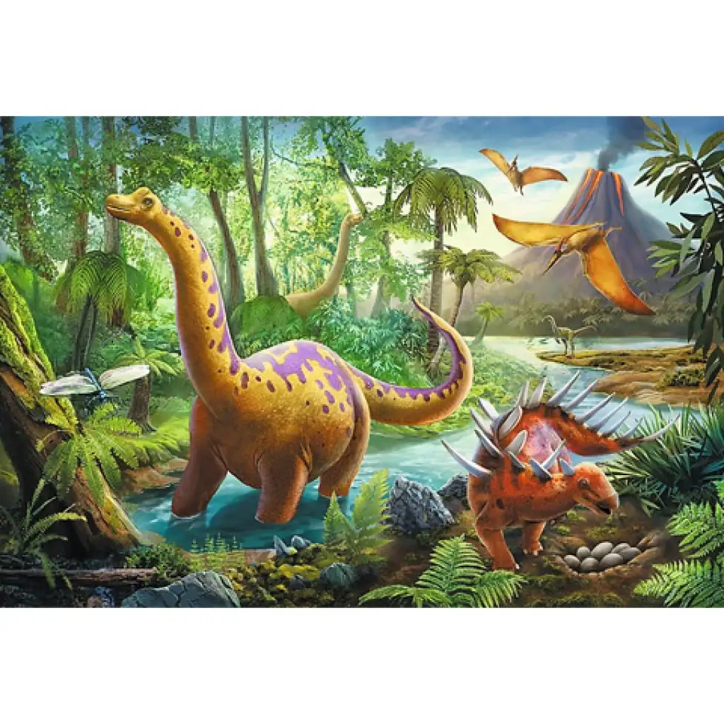 Putovanie dinosaruov 60 ks puzzle - Trefl kép 2