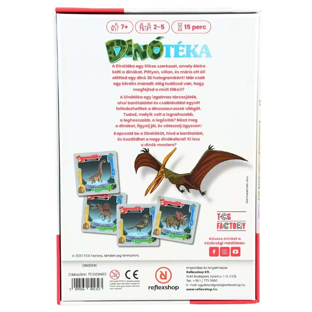 Dinótéka vzdelávacia spoločenská hra kép 2