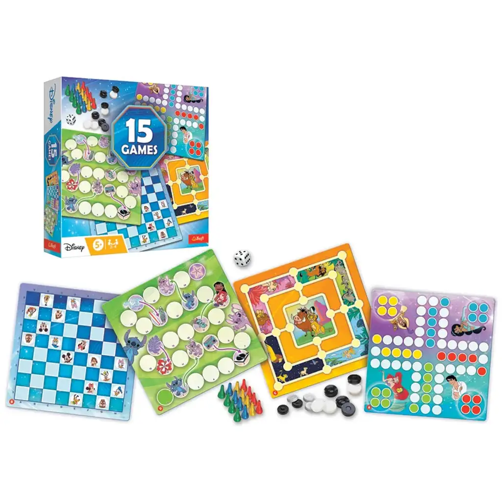 Disney: 15 v 1 spoločenská hra - Trefl kép 2