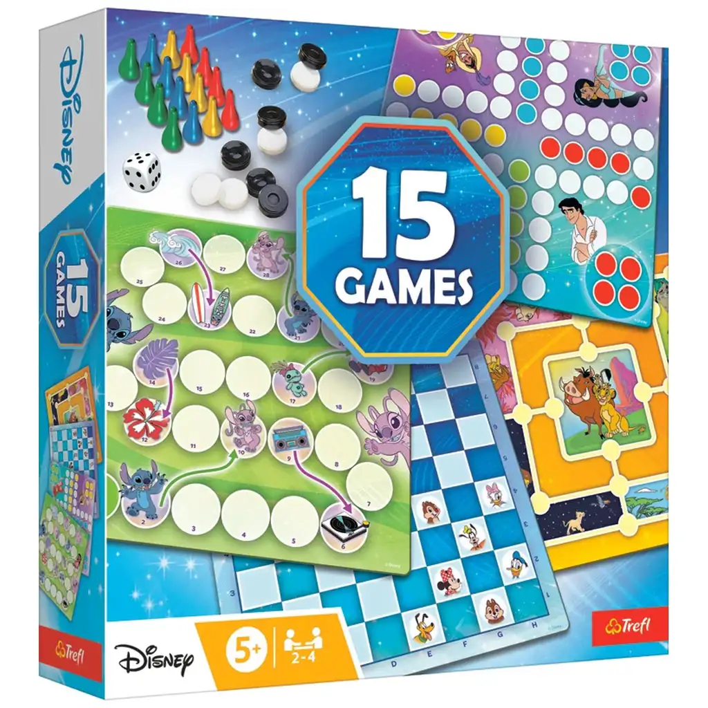 Disney: 15 v 1 spoločenská hra - Trefl