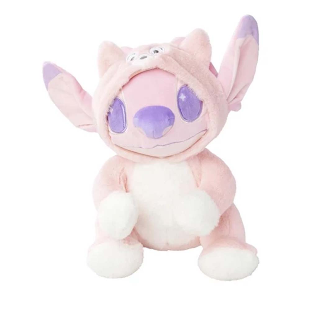Disney Stitch Angel plyšová figúrka v kostýme líšky 25 cm - Simba Toys