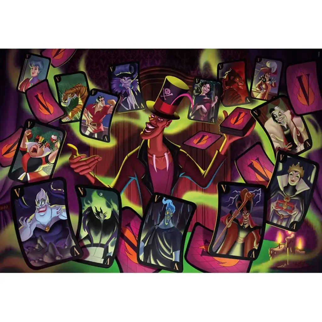 Disney+ - Zloduši HQC 1500-dieliková kompaktná skladačka - Clementoni kép 2