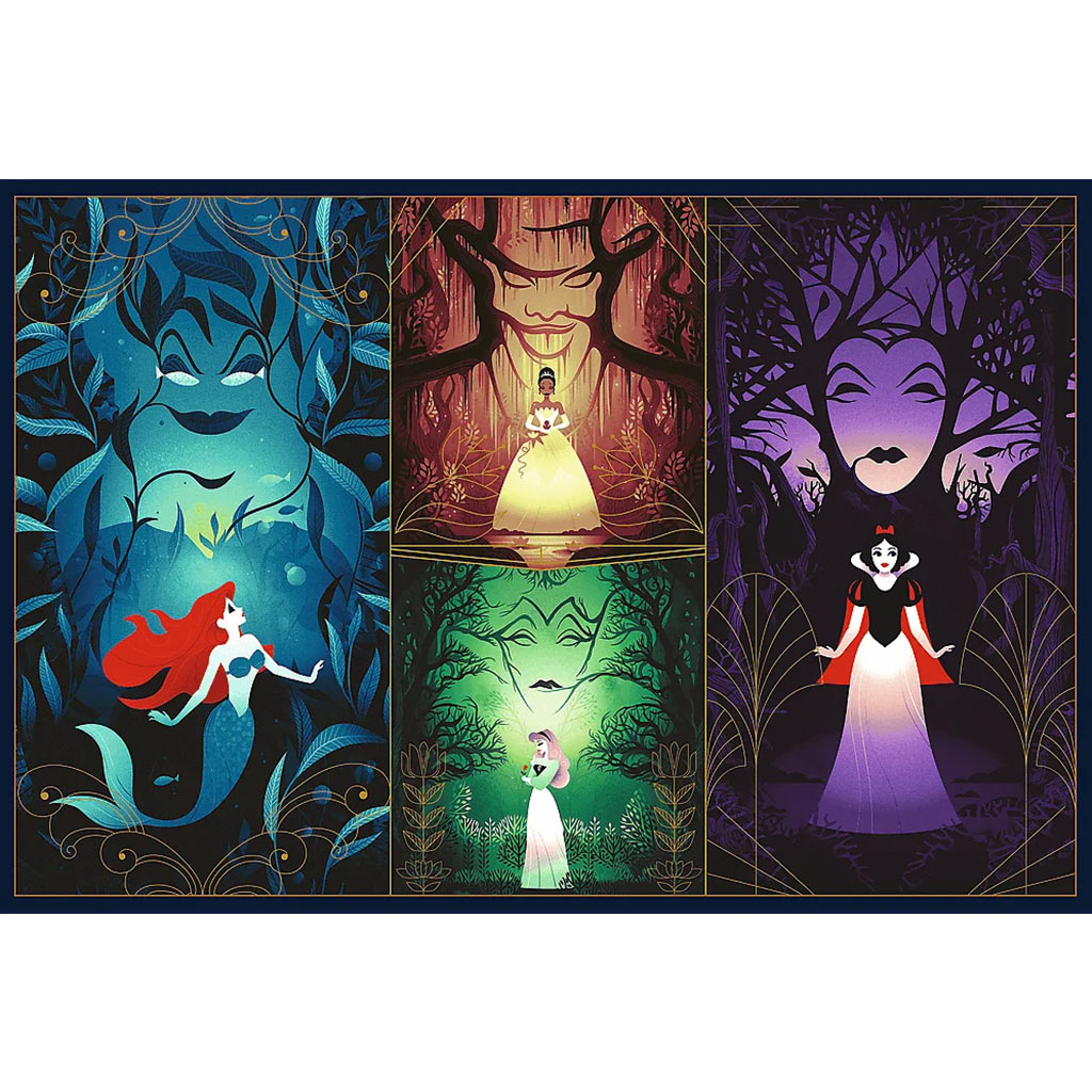 Disney očarujúce princezné 2x200 dielikov puzzle - Trefl kép 2