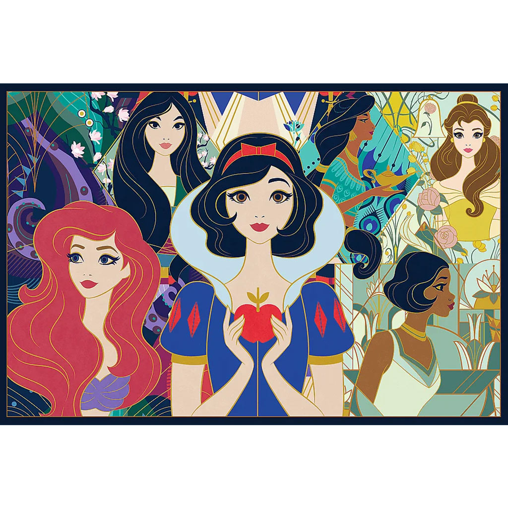 Disney očarujúce princezné 2x200 dielikov puzzle - Trefl kép 3