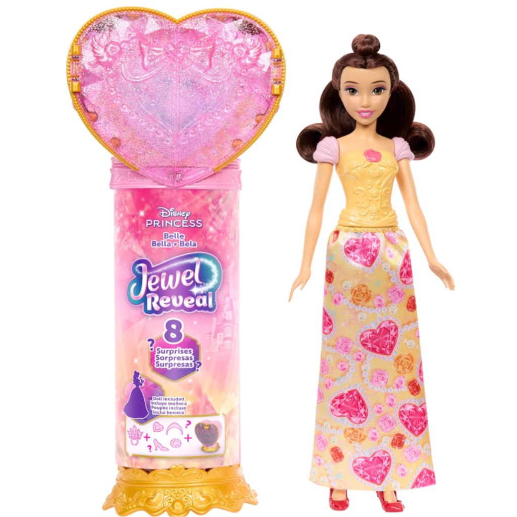 Disney princezné: Figúrka s prekvapením - Belle - Mattel