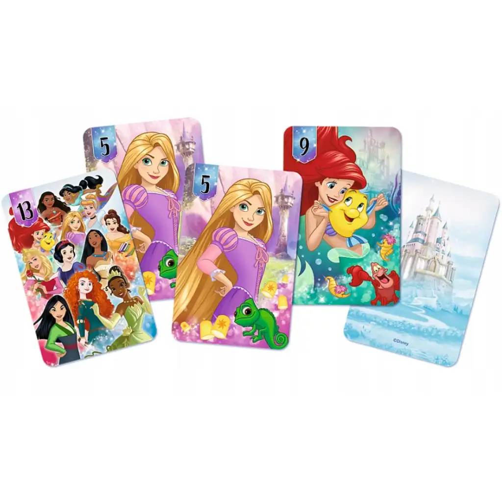 Disney+princezné Čierny Peter 25-kartová hra - Trefl kép 2