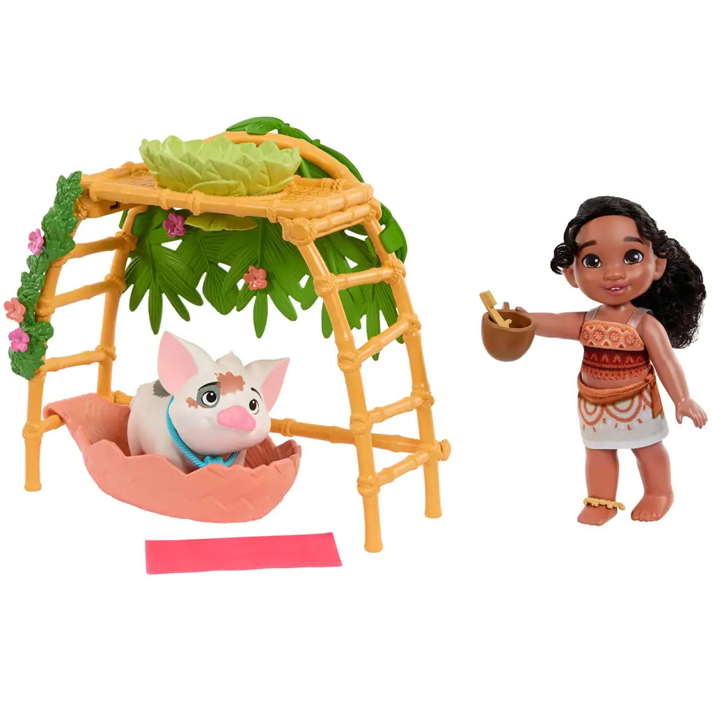 Disney+Princezné: Vaiana 2 súrodenci hracia súprava - Mattel kép 2
