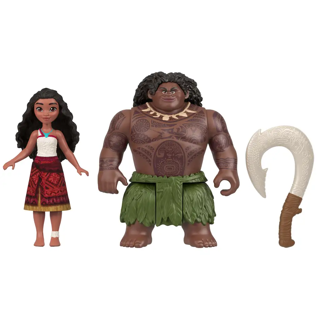 Disney+Princezné: Vaiana 2 - Vaiana a Maui figúrková súprava - Mattel kép 2