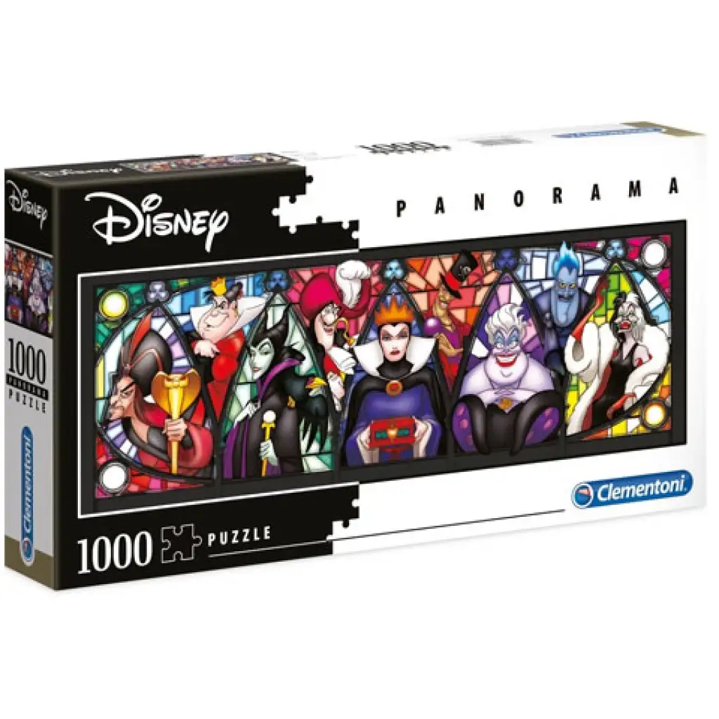 Disney Hlavní zločinci 1000 dielne puzzle - Clementoni