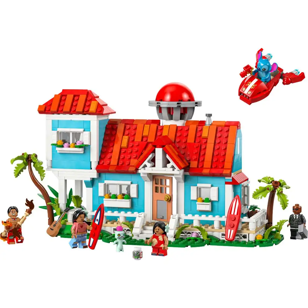LEGO® Disney: Lilo a Stitchov plážový dom (43268) kép 7