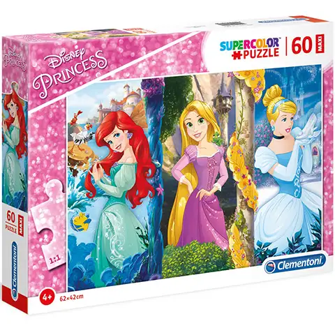 Disney Princess Maxi puzzle 60ks - Clementoni