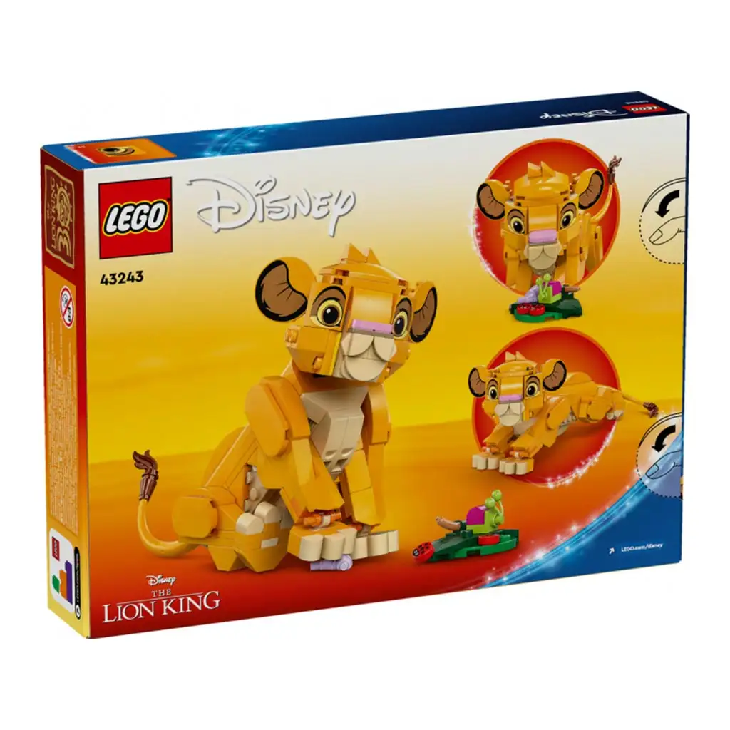 LEGO® Disney: Simba, malý leví kráľ (43243) kép 2