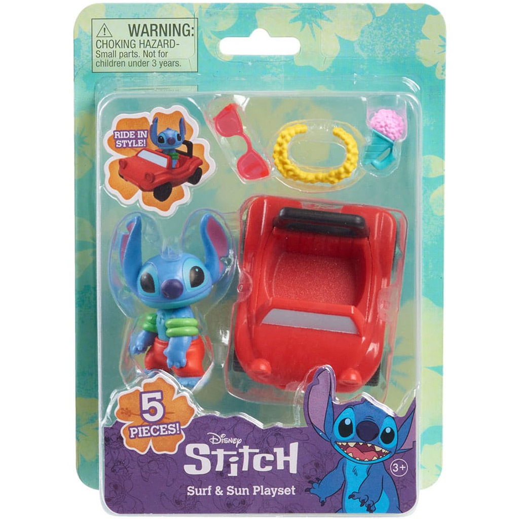 Stitch hračka s autom