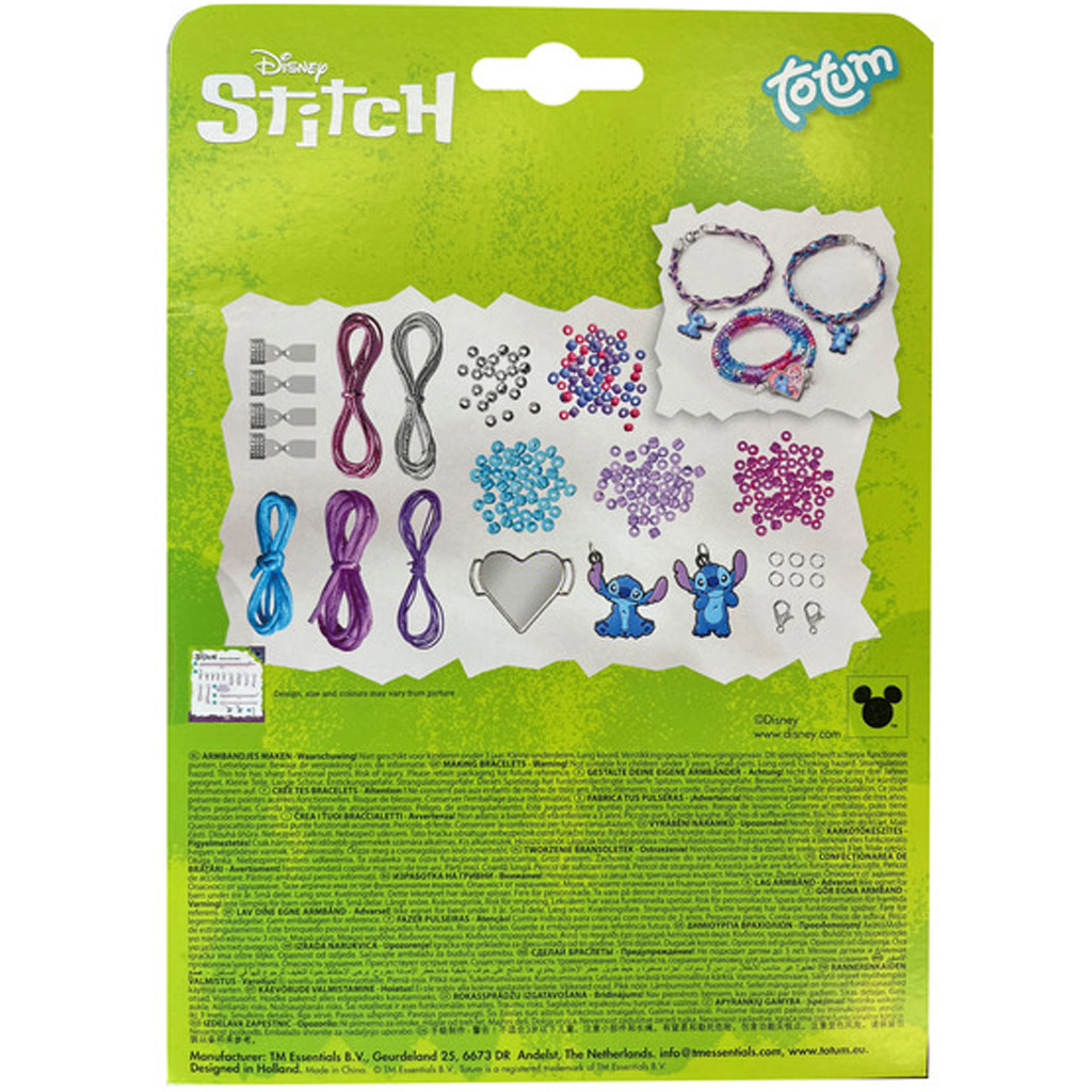 Disney Stitch kreatívna sada na výrobu náramkov - Totum kép 2