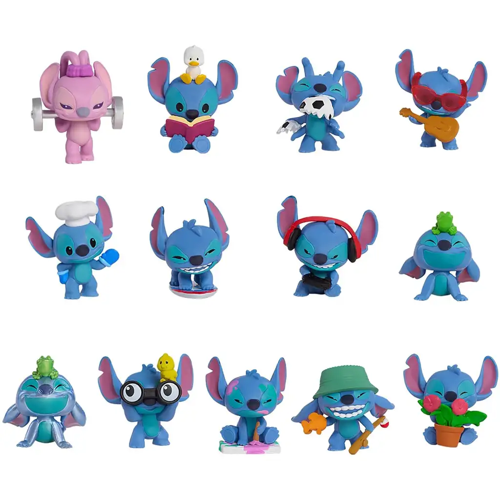 Disney+Stitch mini prekvapivá figúrka v kapsule v tvare ananásu, 4. séria, 1 ks kép 2
