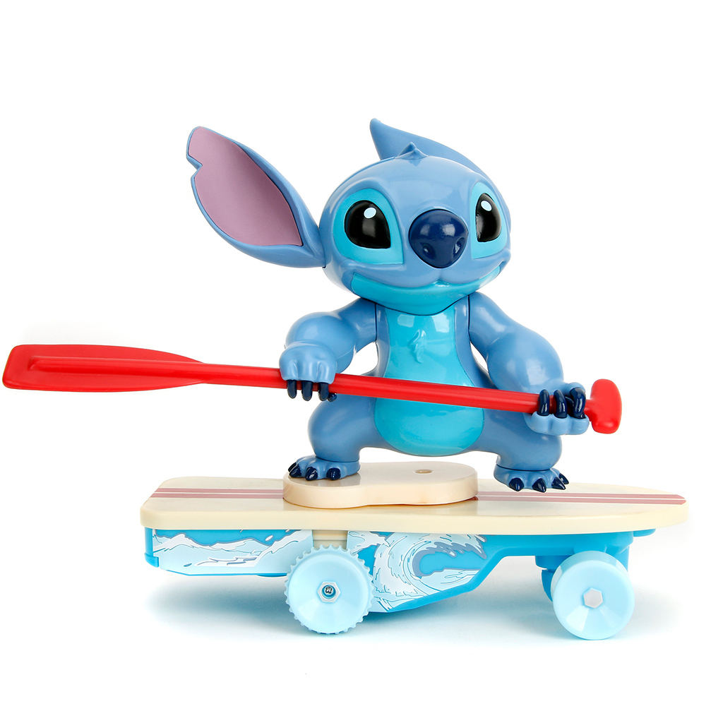 Disney Stitch RC diaľkovo ovládaný surfovací skateboard 25 cm - Jada Toys kép 2