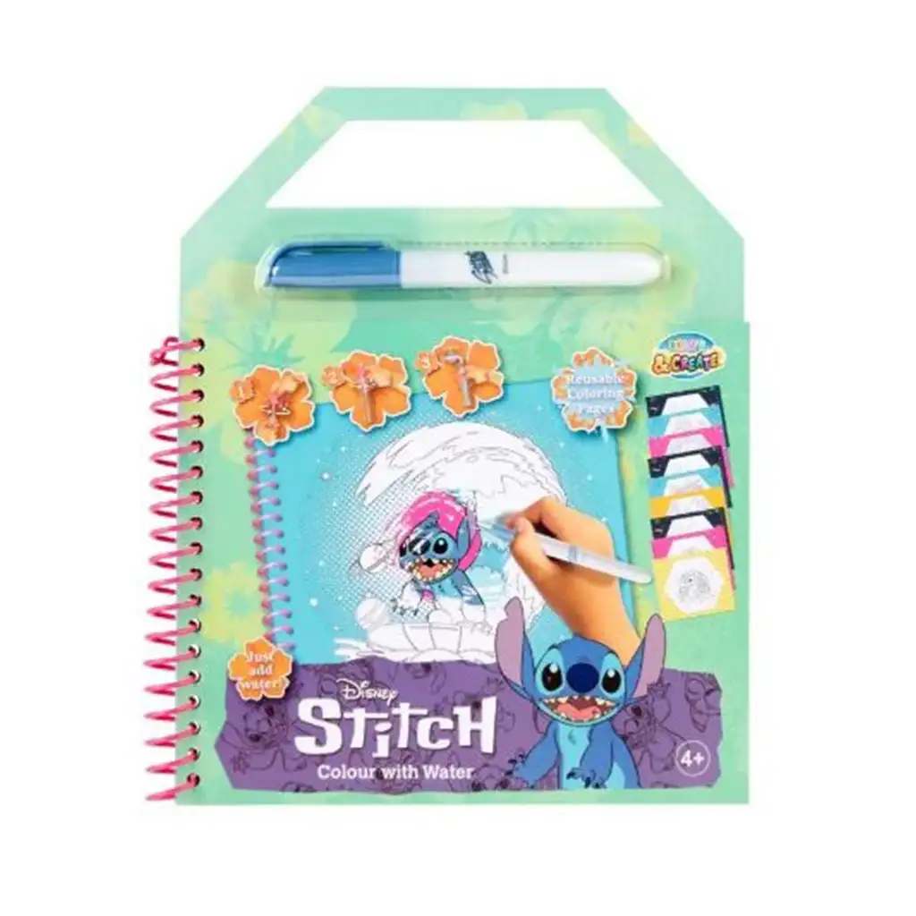 Canenco: Disney Stitch omaľovánka s vodou