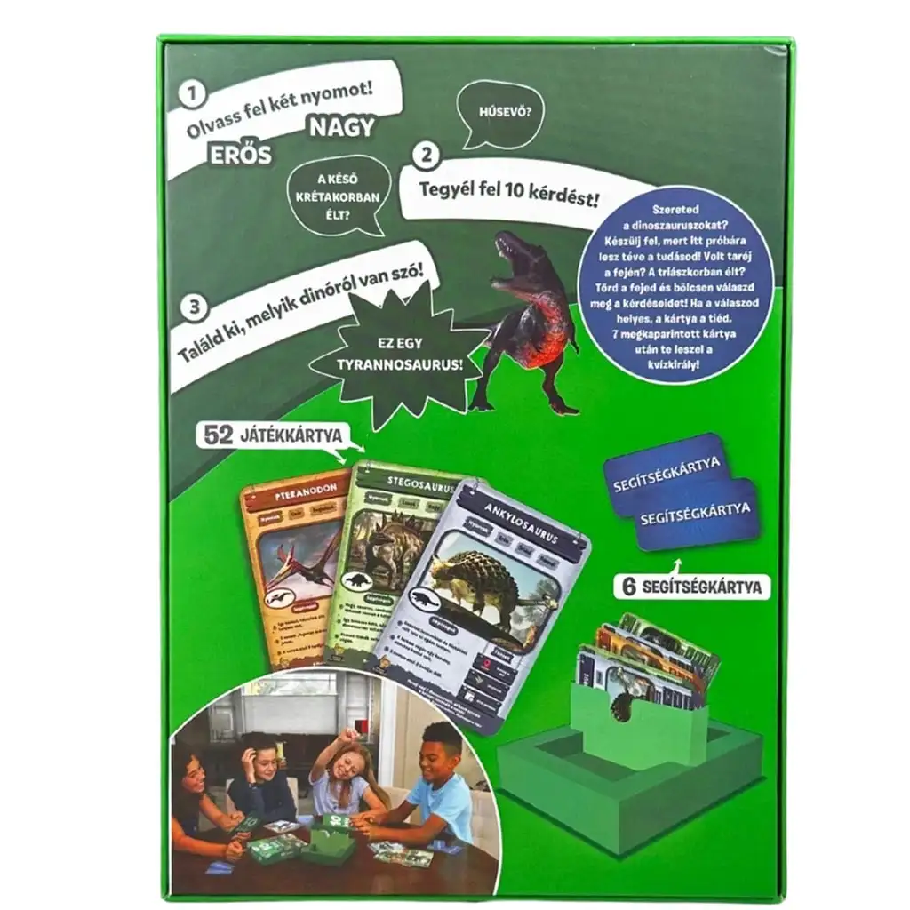 10+kvíz - Úžasné dinosaury kvíz spoločenská hra kép 2