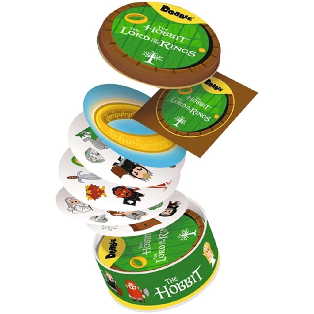 Dobble Hobbit – Stolová hra Po stopách Prsteňa kép 2