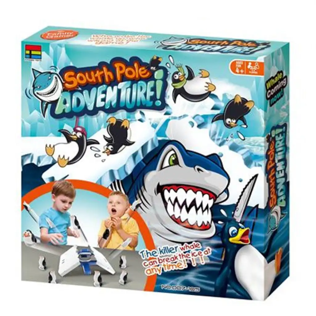 Dobrodružstvo na Antarktíde spoločenská hra (maď.jaz.)