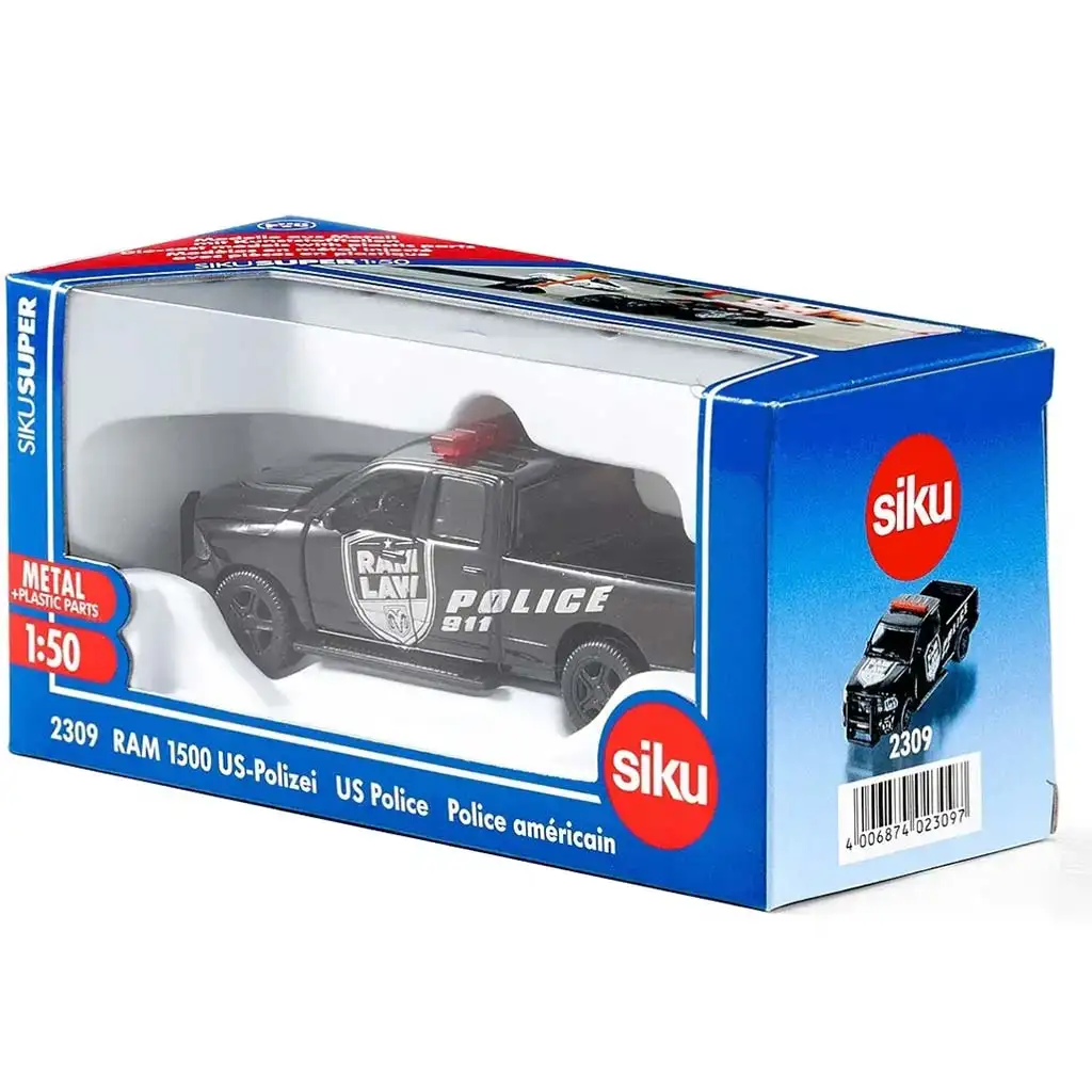 SIKU Dodge Ram policajné auto 1/50 - 2309 kép 3