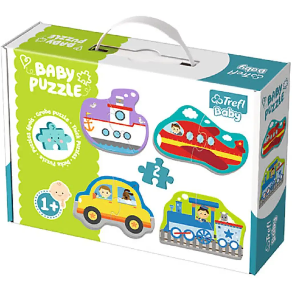 Dopravné prostriedky baby puzzle set - Trefl