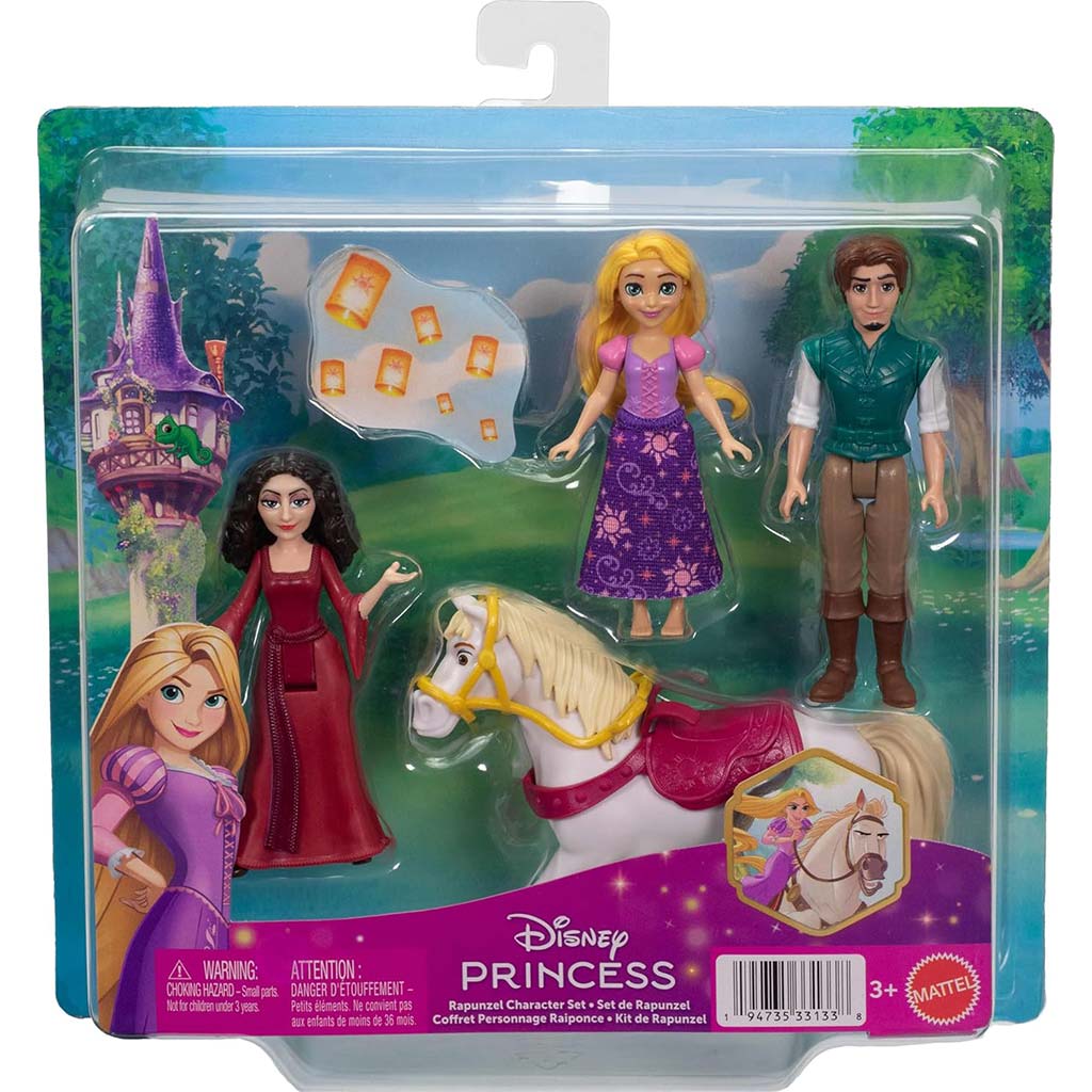 Disney Princezné: Mini obľúbené postavičky – Zlatovláska – Mattel