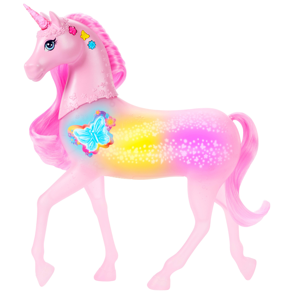 Barbie Dreamtopia: Pillangóvarázs unikornis - Mattel kép 2