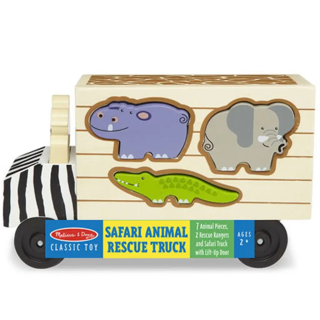Drevená hra - rozoznávanie foriem - Melissa & Doug