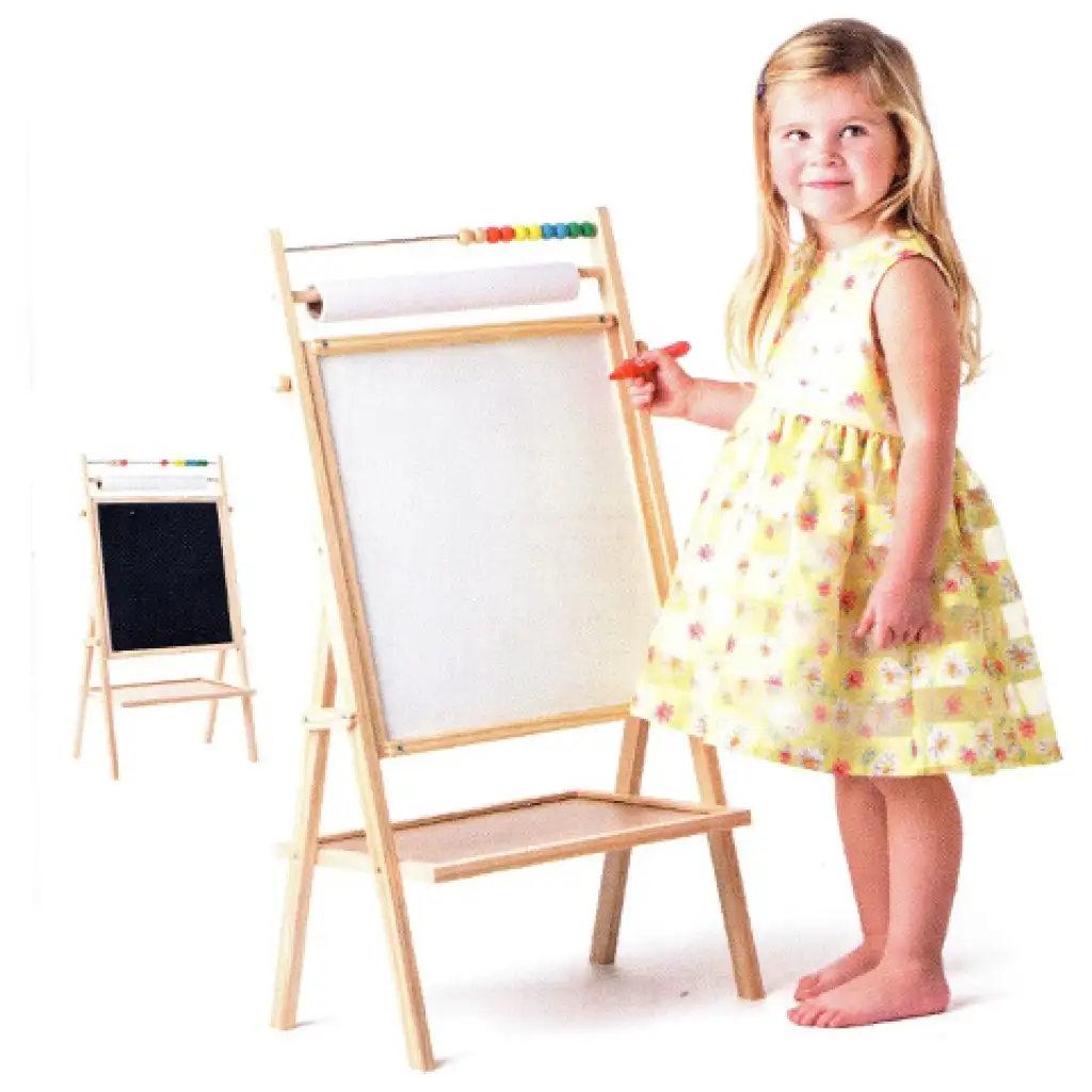 Drevená magnetická tabuľa na kreslenie - Woodyland