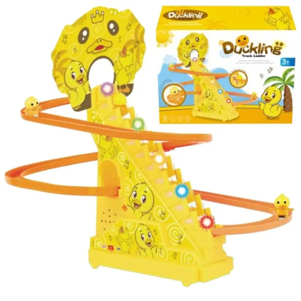 Duckling zábavný park so šmykľavkou a výťahom