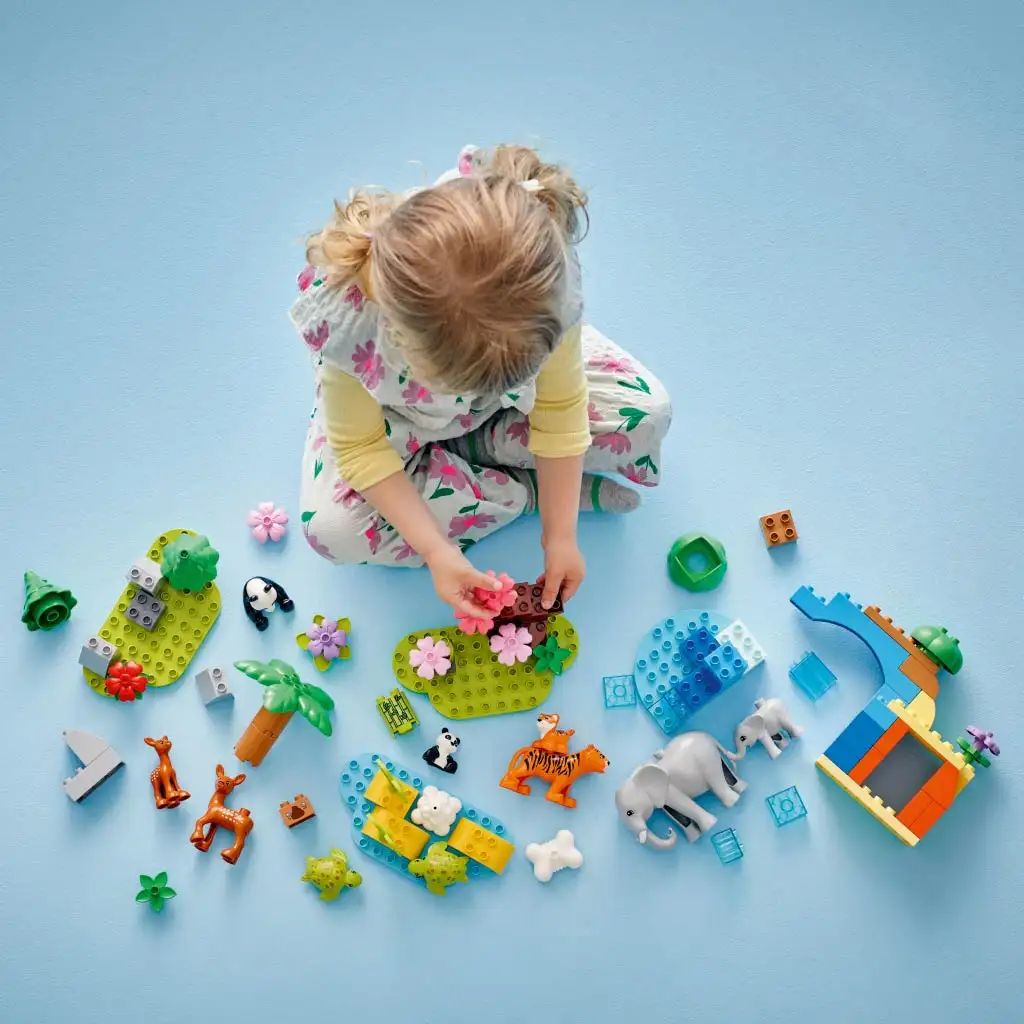 LEGO® DUPLO®: 3 az 1-ben állatcsaládok a vadvilágban (10446) kép 3