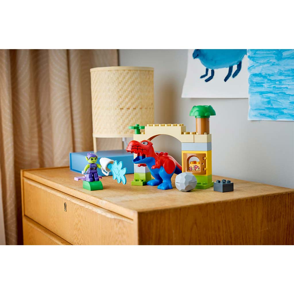 LEGO® DUPLO®: Dinosaurus Spidey-Rex vs. Zelený škriatok (10463) kép 4