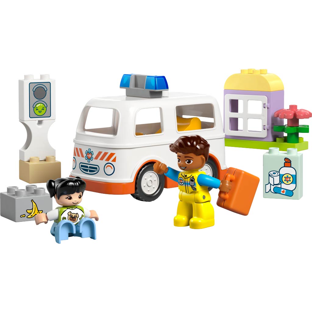LEGO® DUPLO®: Sanitka a vodič sanitky (10447) kép 4