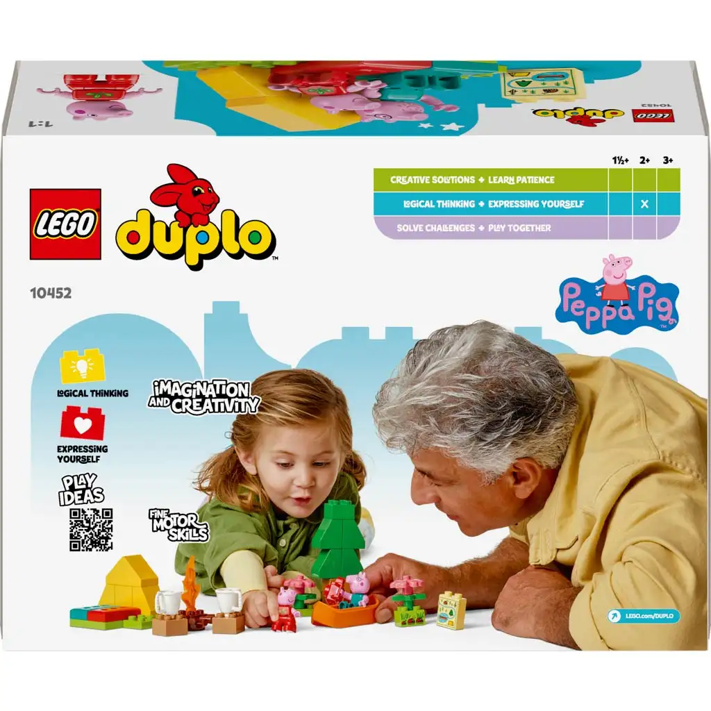 LEGO® DUPLO®: Peppa Pig Kempingový výlet (10452) kép 2