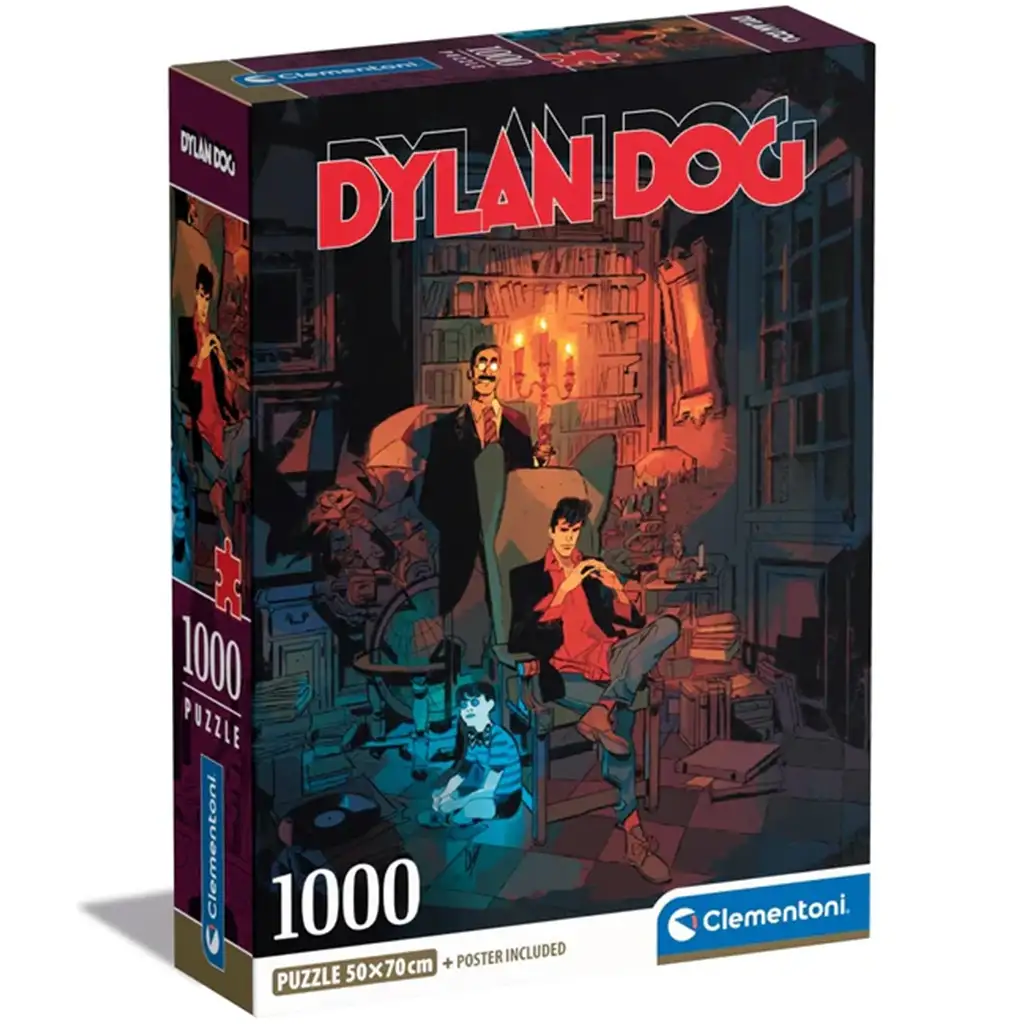Dylan Dog 1000-dieliková puzzle - Clementoni