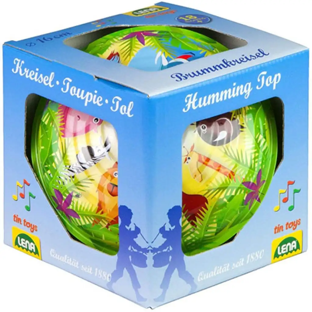 LENA: Kovový vlk - Divoké zvieratá 16cm