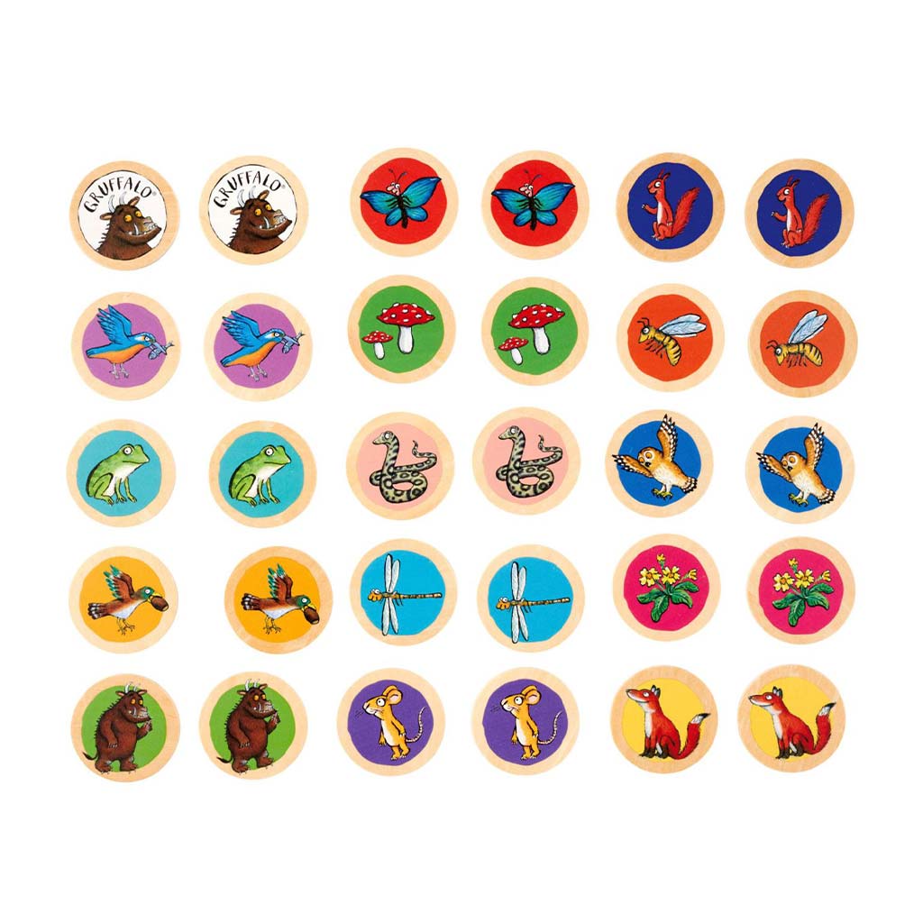 Eichhorn: Graffaló drevené pexeso, 30-dielne - Simba Toys kép 2