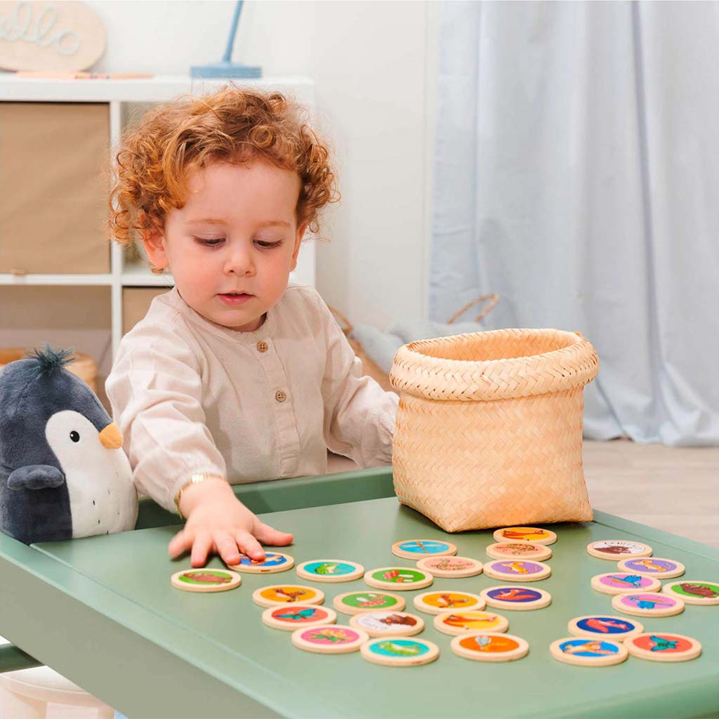 Eichhorn: Graffaló drevené pexeso, 30-dielne - Simba Toys kép 3