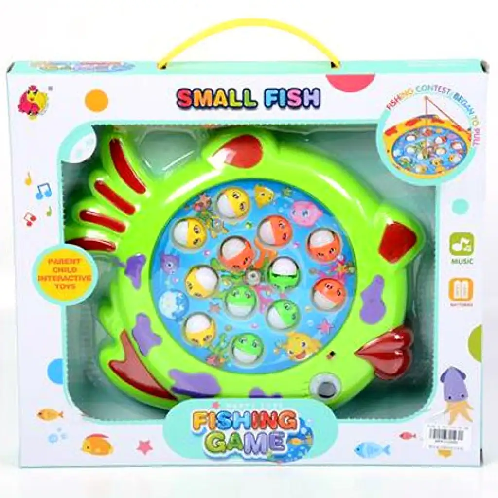 Elektrická rybárska hra so zvukom