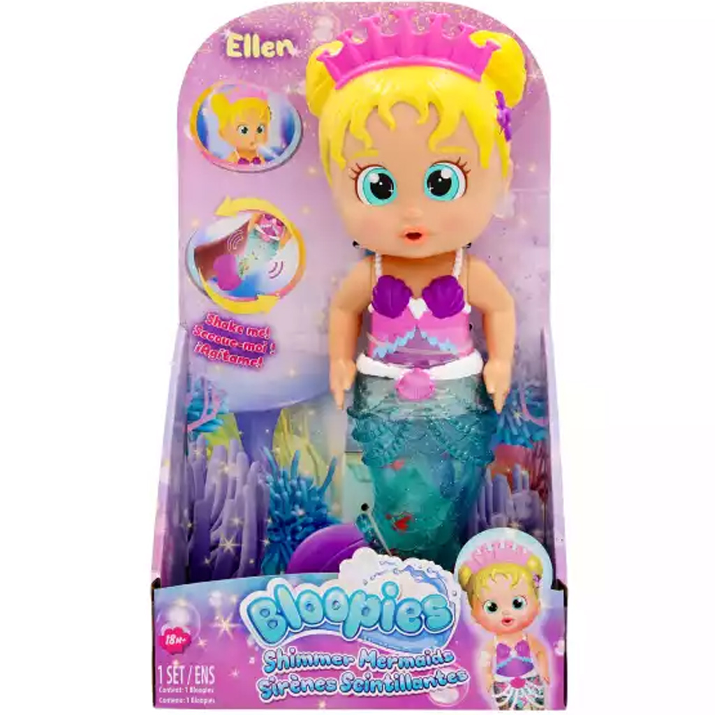 Bloopies: Zábavné morská bábätko s trblietavým chvostom - Ellen