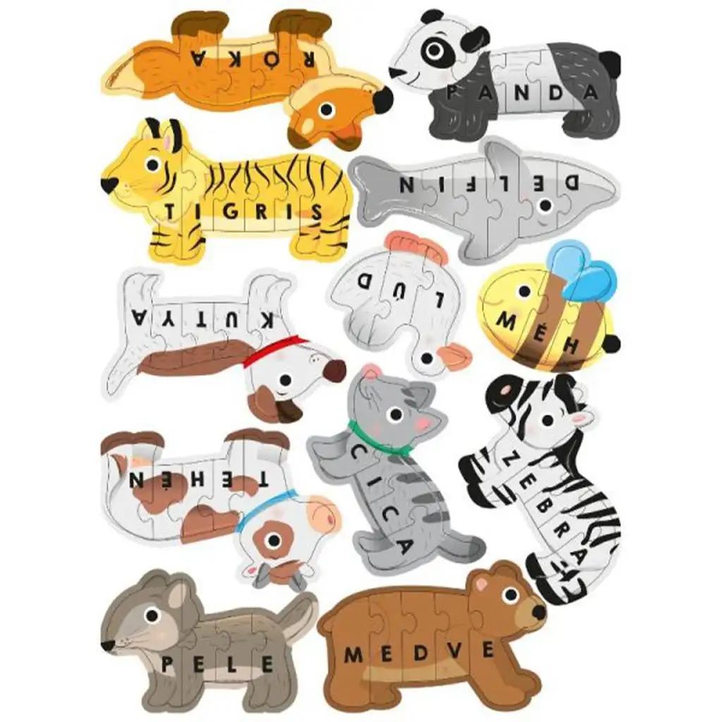 Prvé slová puzzle v maďarčine kép 2