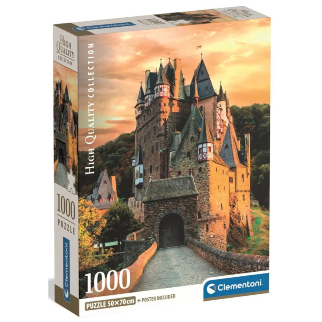 HQC Eltzi vár puzzle 1000 db-os - Clementoni kép 1