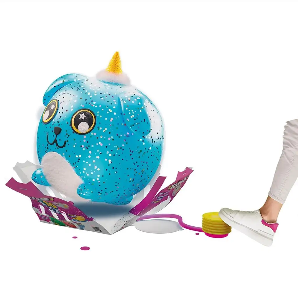 Eolo: Biggies nafukovací plyšový pes 45cm kép 2