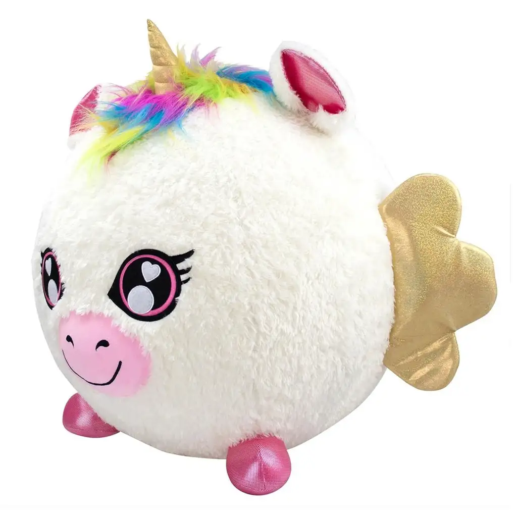 Eolo: Biggies nafukovací plyšový jednorožec 45cm kép 3
