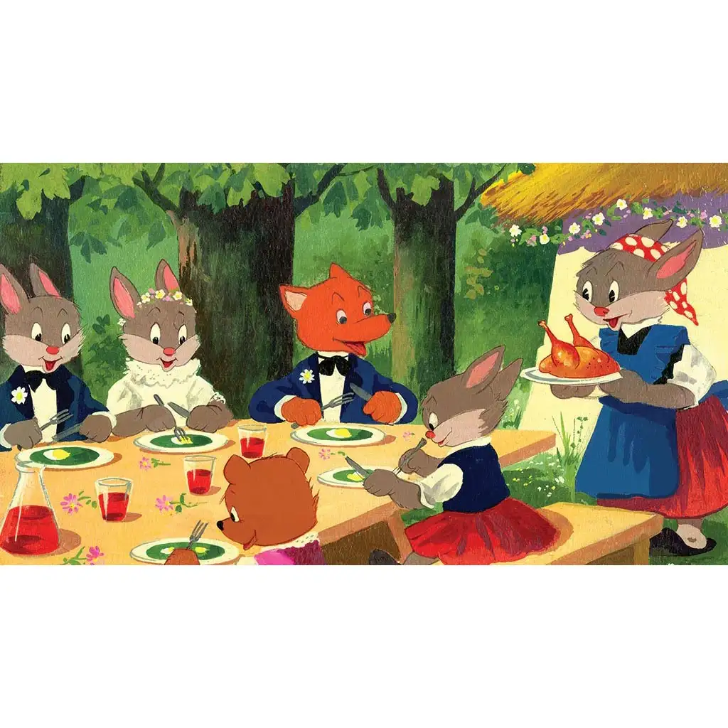 Lesná svadba diapozitív kép 3