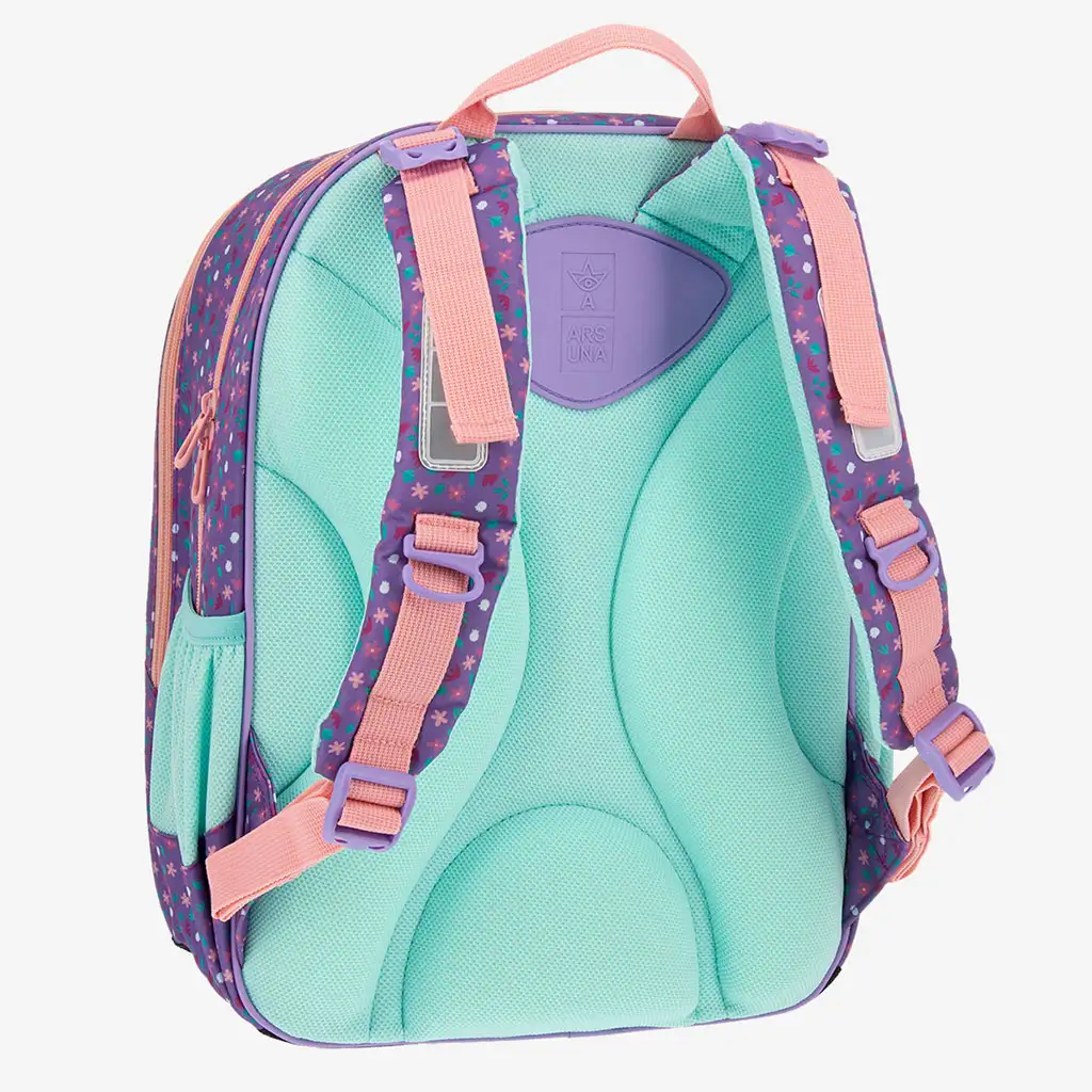 Ars Una: Mon Mignon ergo-fit lekerekített iskolatáska, hátizsák 34x40x21cm kép 2