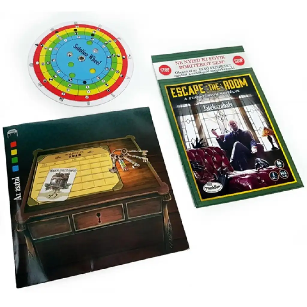 Úniková hra - Tajomstvo sanatórium spoločenská hra kép 2