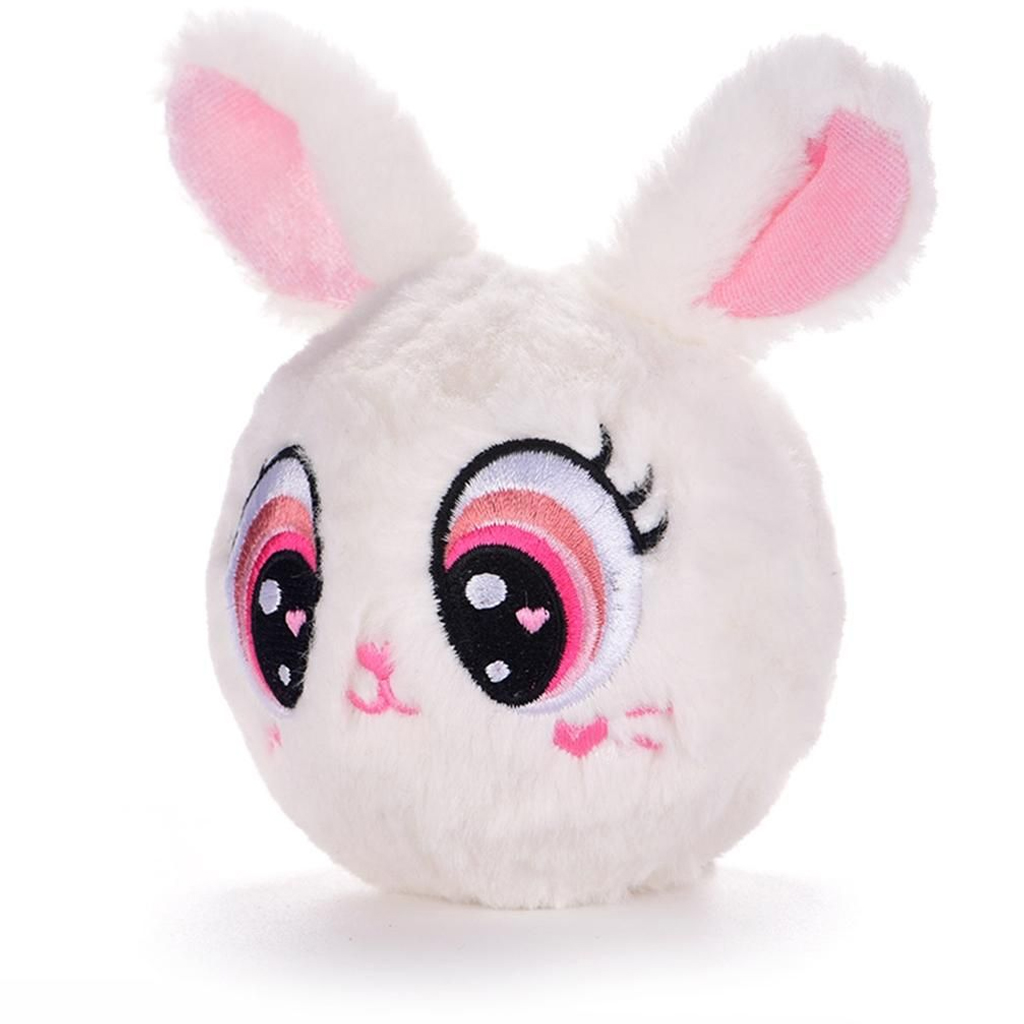 Bouncibles: Skákajúca plyšová lopta - Evie, biely zajačik kép 2